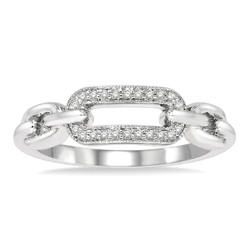 Bold And Beautiful Jewelry Now At Irresistible Prices Sterling Silver Paperclip Diamond Ring